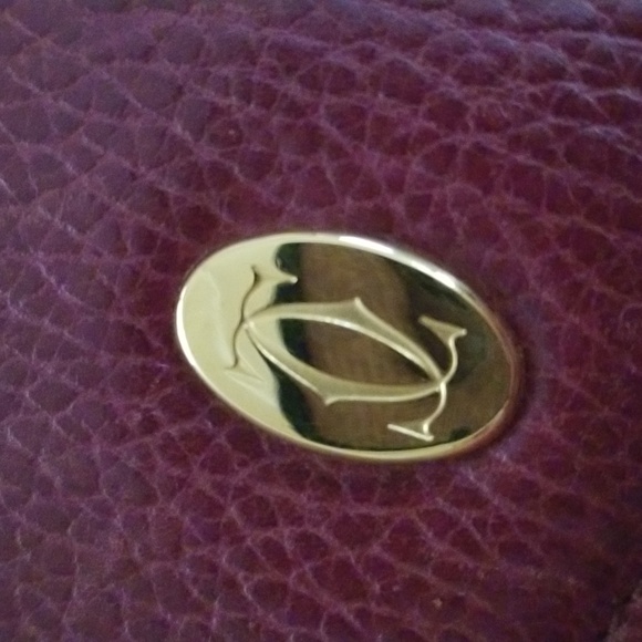 Must de Cartier Paris flap clutchgreat leather bag in great vintage condition, - Picture 5 of 16